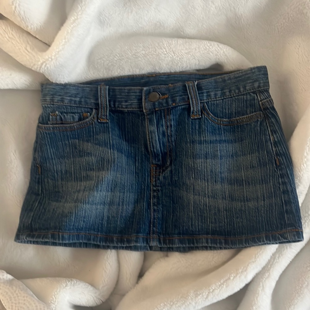 Brandy Melville Malia Denim Mini Skirt